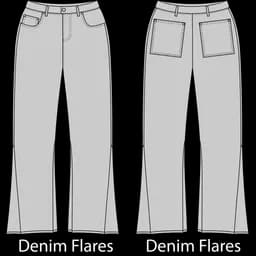 Flared Denim