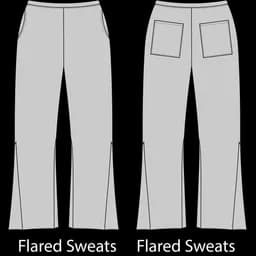 Flared Sweats